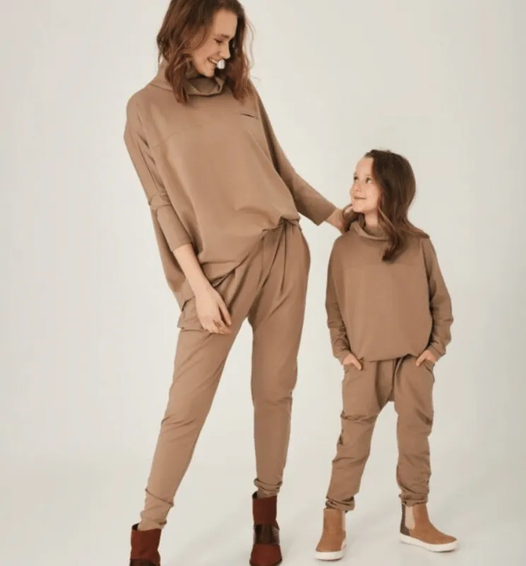 BLUZA OVERSIZE Oh!Zuza 520 camel - obrazek 5