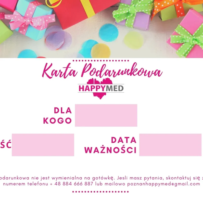 Karta Podarunkowa HappyMed