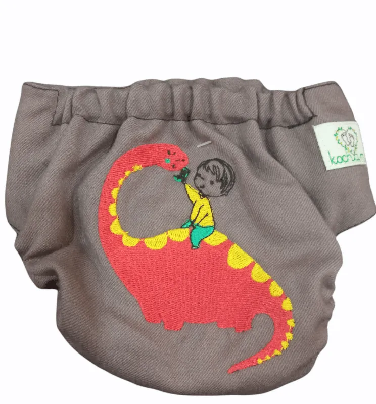 Otulacz NB (new born) basic + haft DINOZAUR