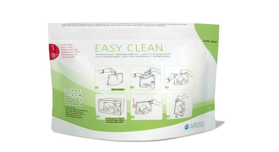 Ardo - Torebka do dezynfekcji w kuchence mikrofalowej Easy Clean