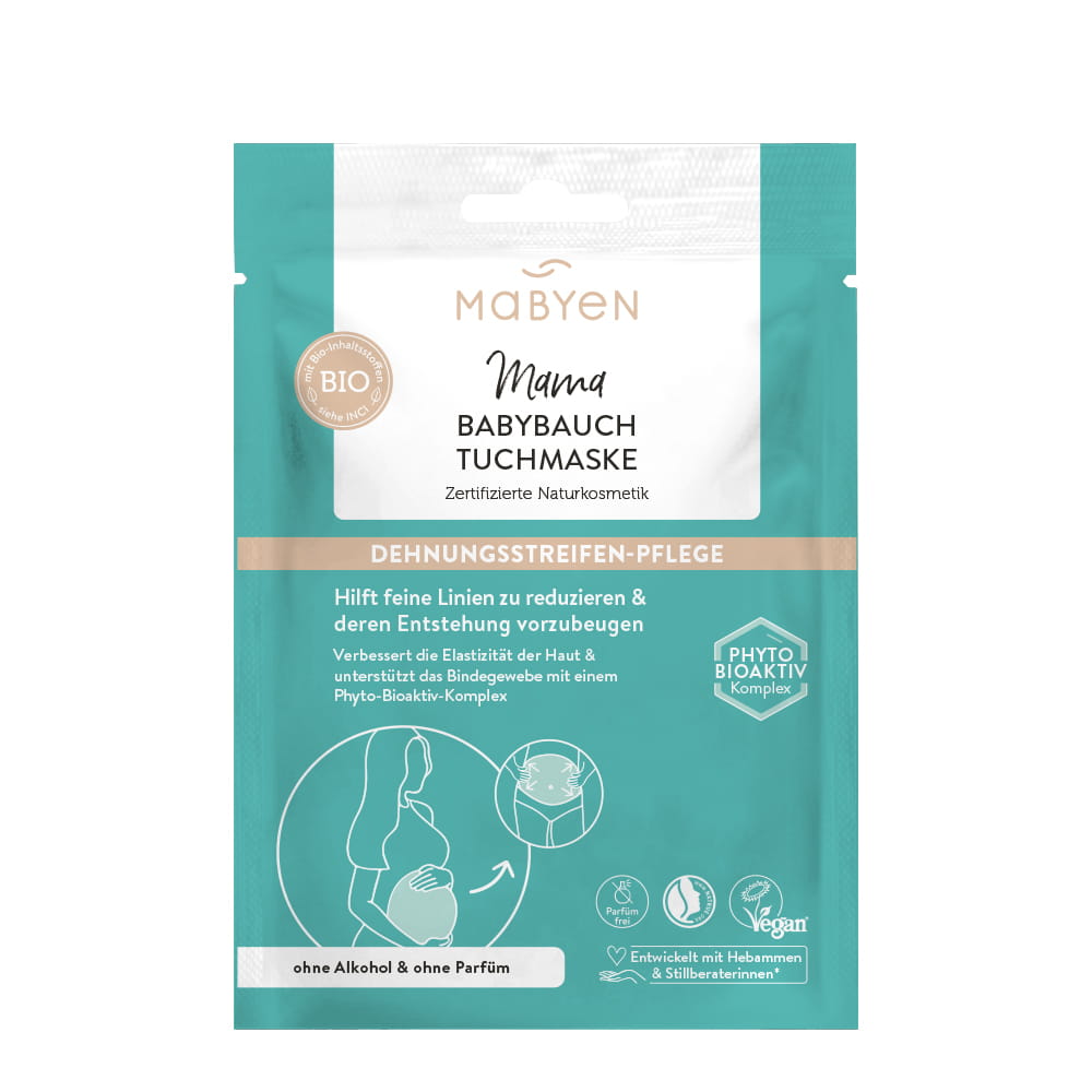 Mabyen Mama Maseczka ujędrniająca na brzuch dla kobiet w ciąży
